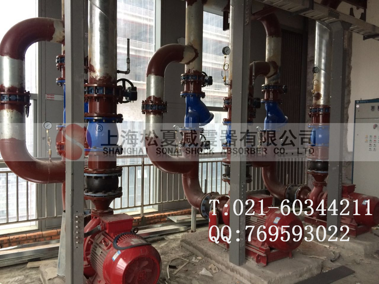 ?？松梨诿摎鈾C采用上海松夏橡膠接頭